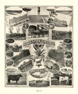 State College of Agriculture and the Mechanic Arts, Ames, Scenes on the College Farm, Iowa Publishing Co., Davenport